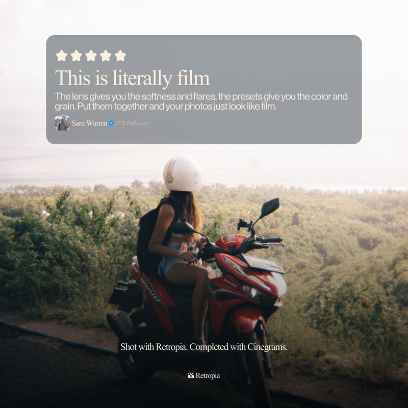 Retropia × Cinegrams: The Disposable Film Bundle