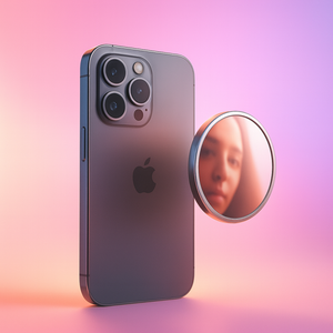 Retropia® MagMirror | Magnetic Back Camera Selfie Mirror