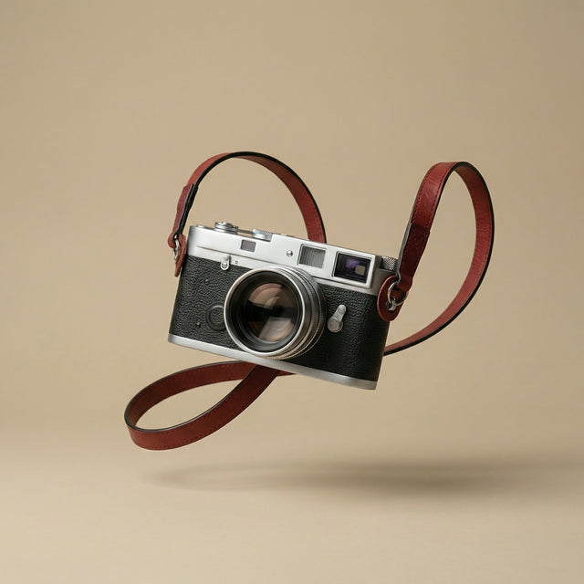 Retropia® Leather Camera Strap