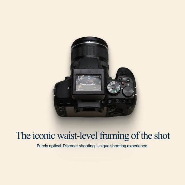 Retropia® Optical Waist Level Viewfinder