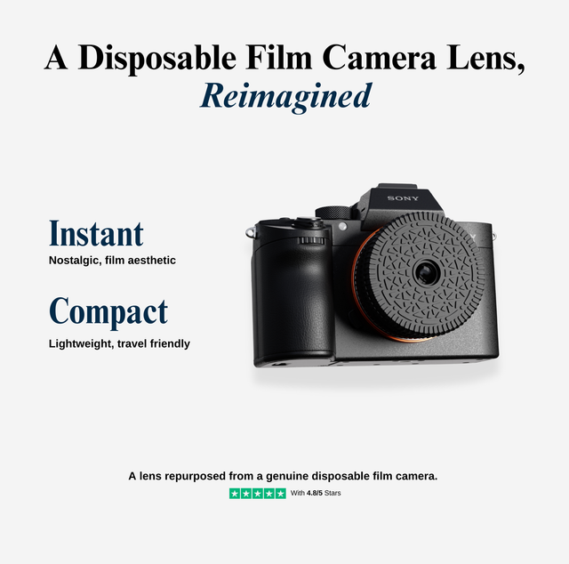 Retropia® Repurposed Disposable Film Camera Lens
