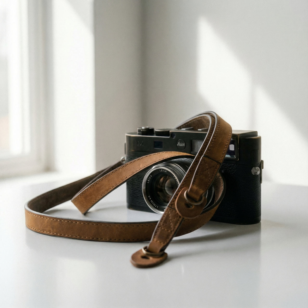 Retropia® Leather Camera Strap