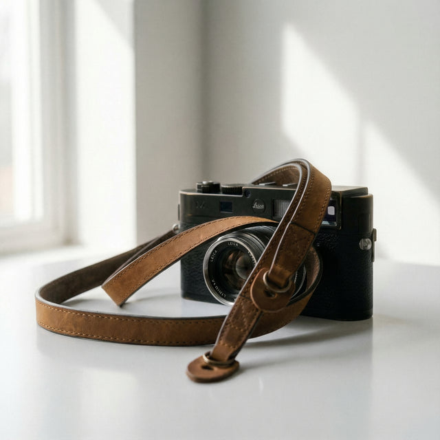 Retropia® Leather Camera Strap