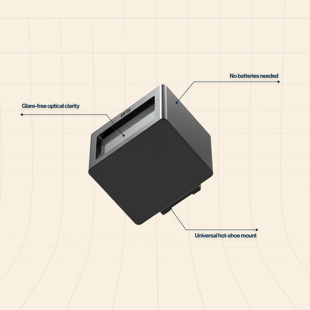 Retropia® Optical Waist Level Viewfinder