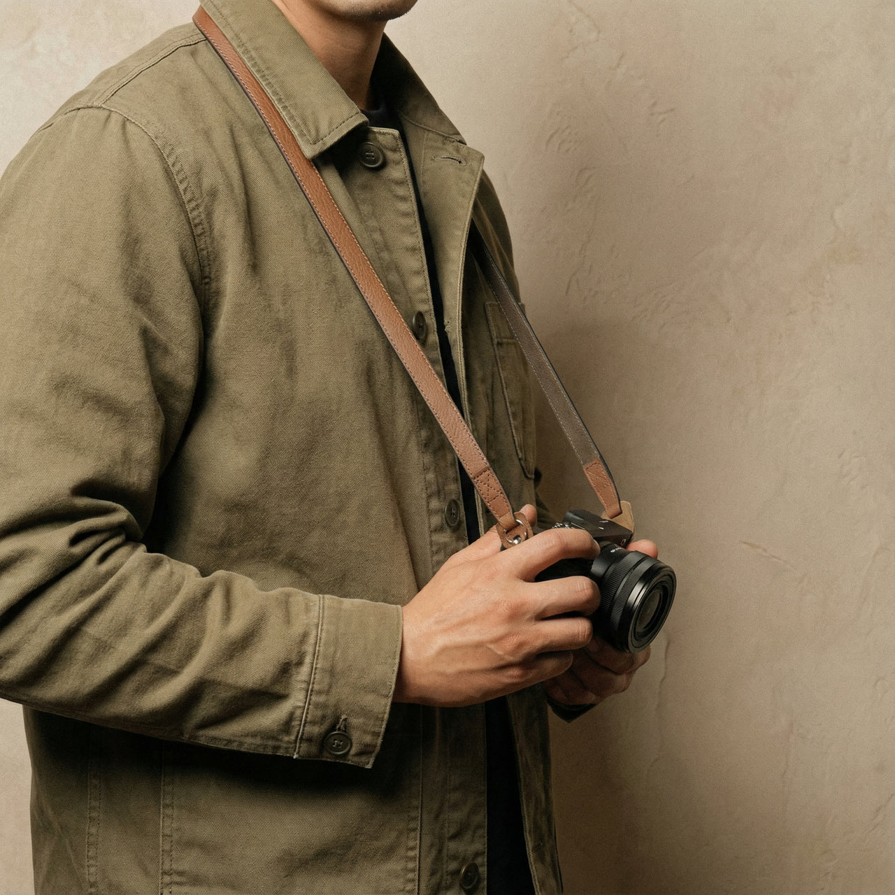 Retropia® Leather Camera Strap