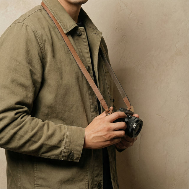 Retropia® Leather Camera Strap