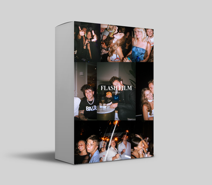 Retropia® Night Flash Film Lightroom Preset