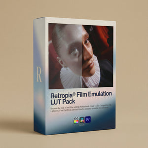 Retropia® Film Emulation LUT Pack (12 Video LUTS)