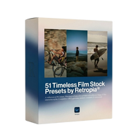 Retropia 51 Timeless Film Stock preset pack, cut out